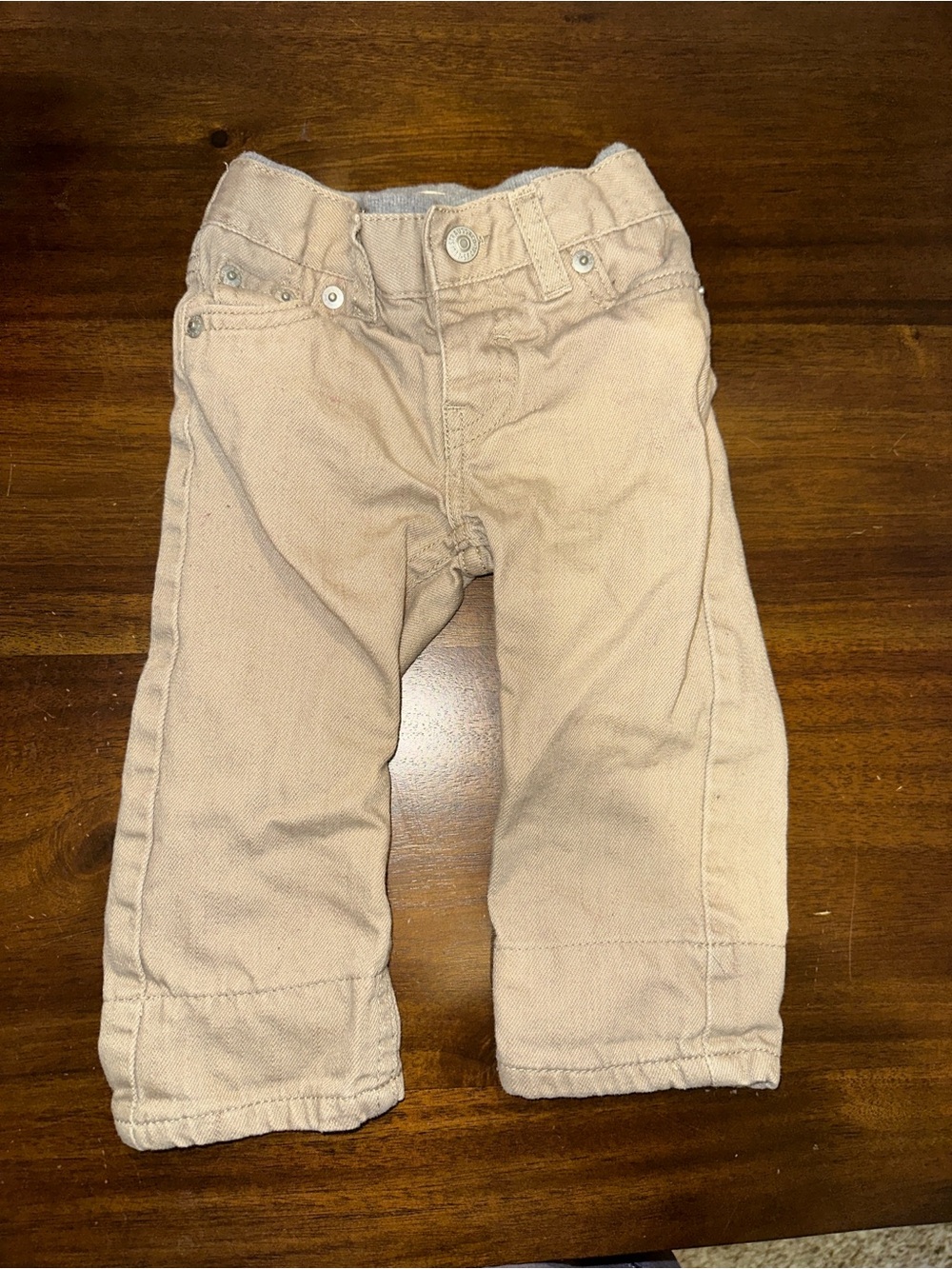 Levi's Kids Tan Straight-Leg Pants